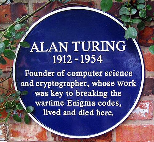 targa di Alan Turing