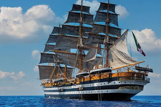 Vespucci sailing ship